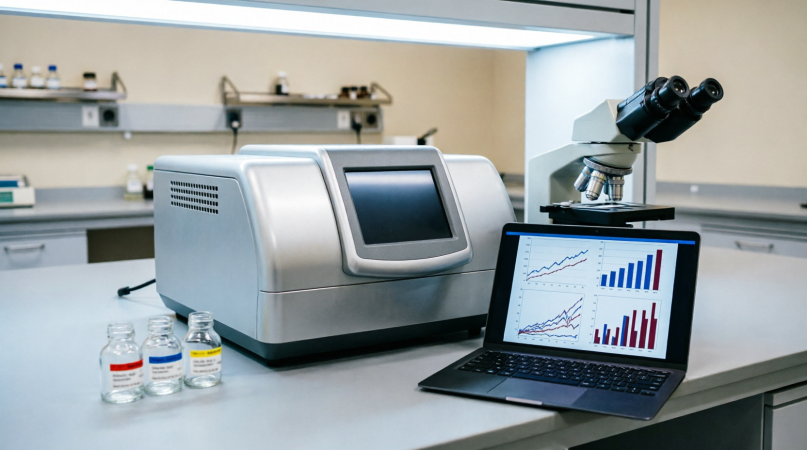 Raw mineral specimen analysis
